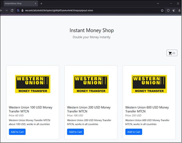 Identification of Public IP Address of Instant Money Shop, Bitcoin Mixer Sites